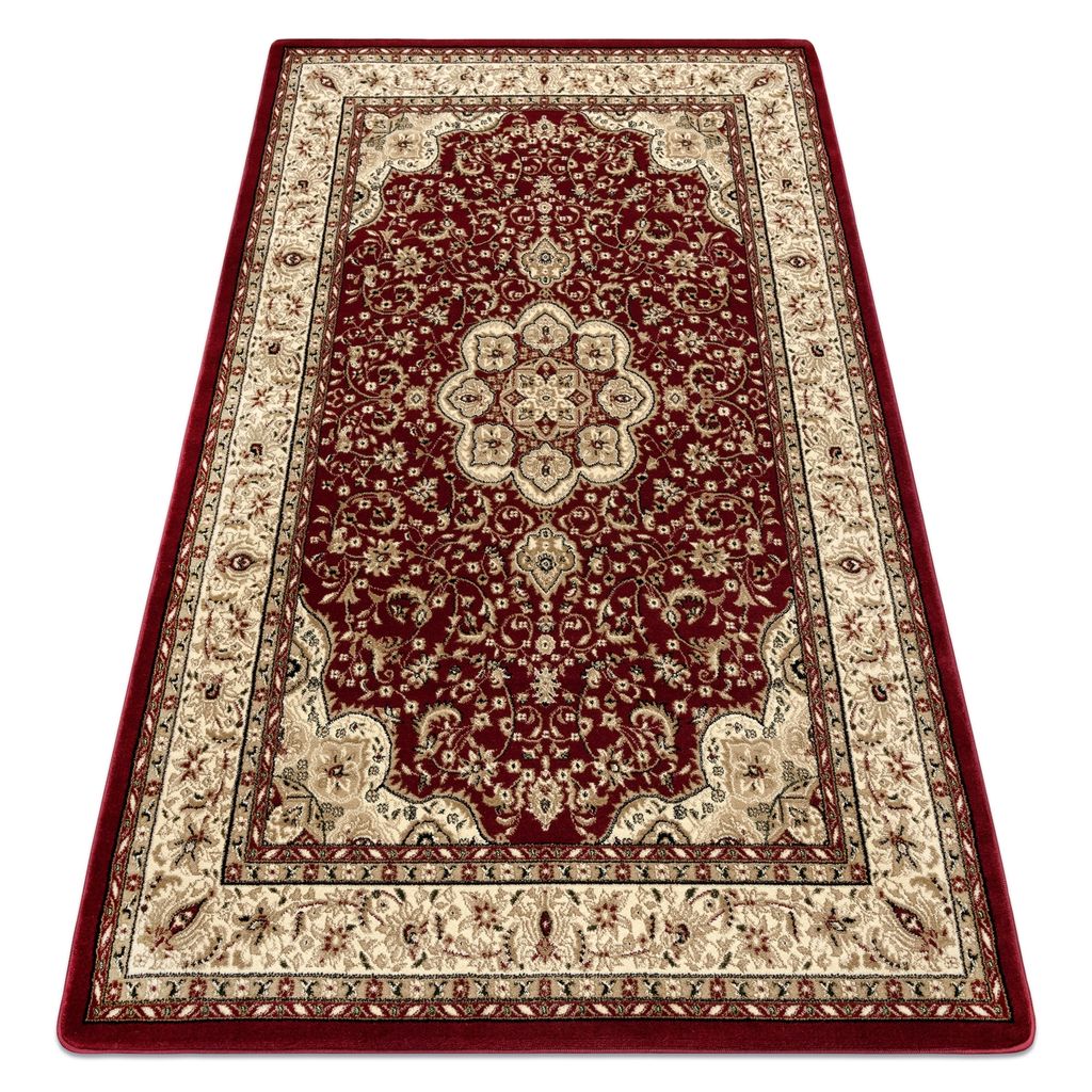 Tappeto ROYAL AGY disegno 0521 bordo rosso 200x400 cm Immagine del prodotto 