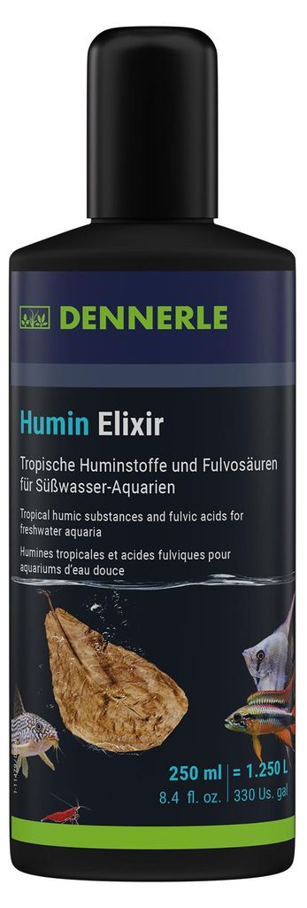 Dennerle Humin Elixir, 250 ml - Tropische Huminstoffe und Produktbild 