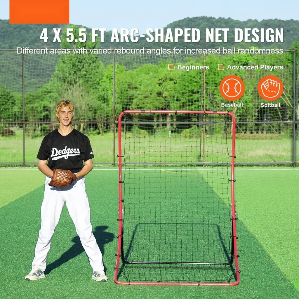 Filet Pitchback de Baseball pour Entraînement au Lancer et Réception