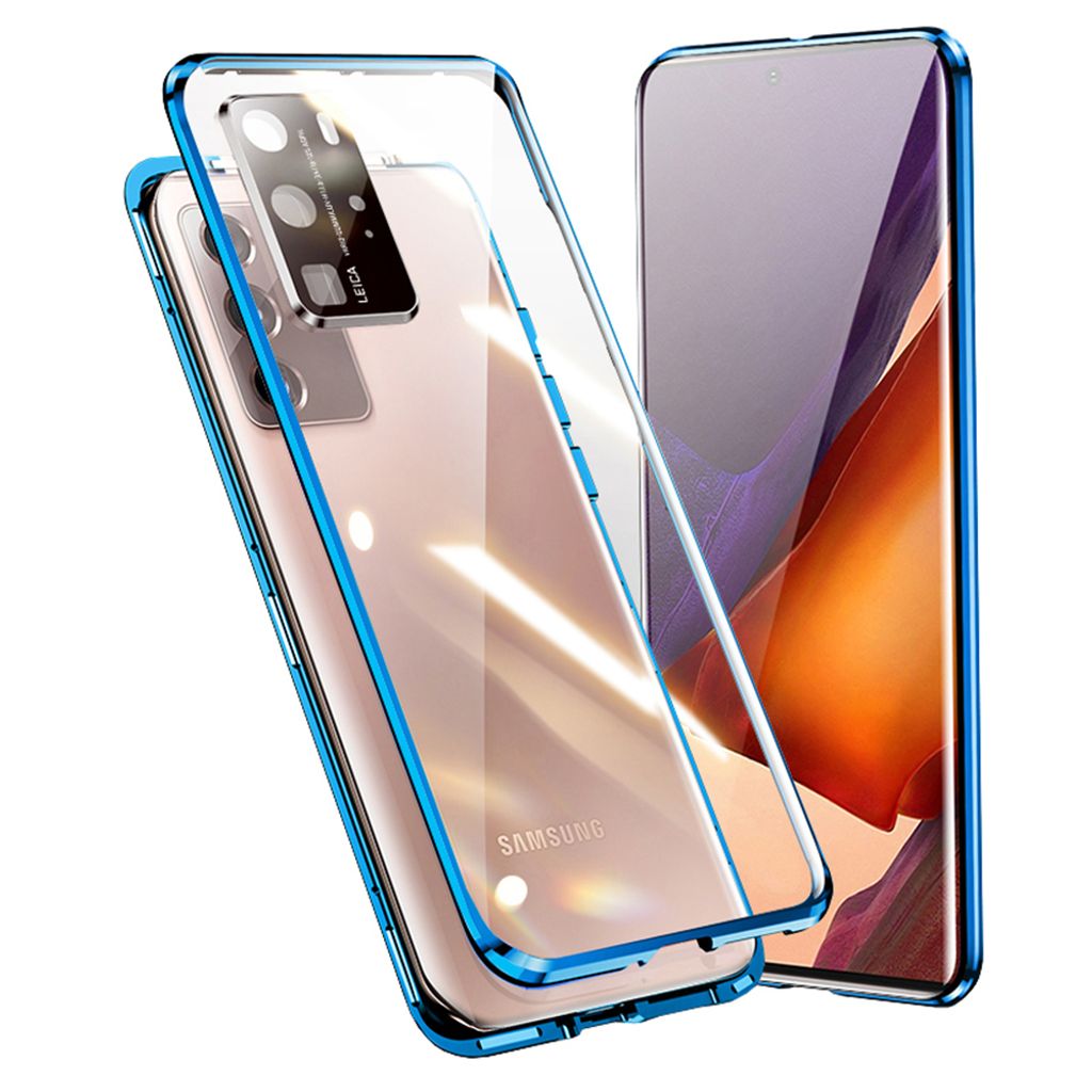 Handyhülle Schutz Magnet Case Bumper einbgeaute Metallplatte für iPhone  Samsung