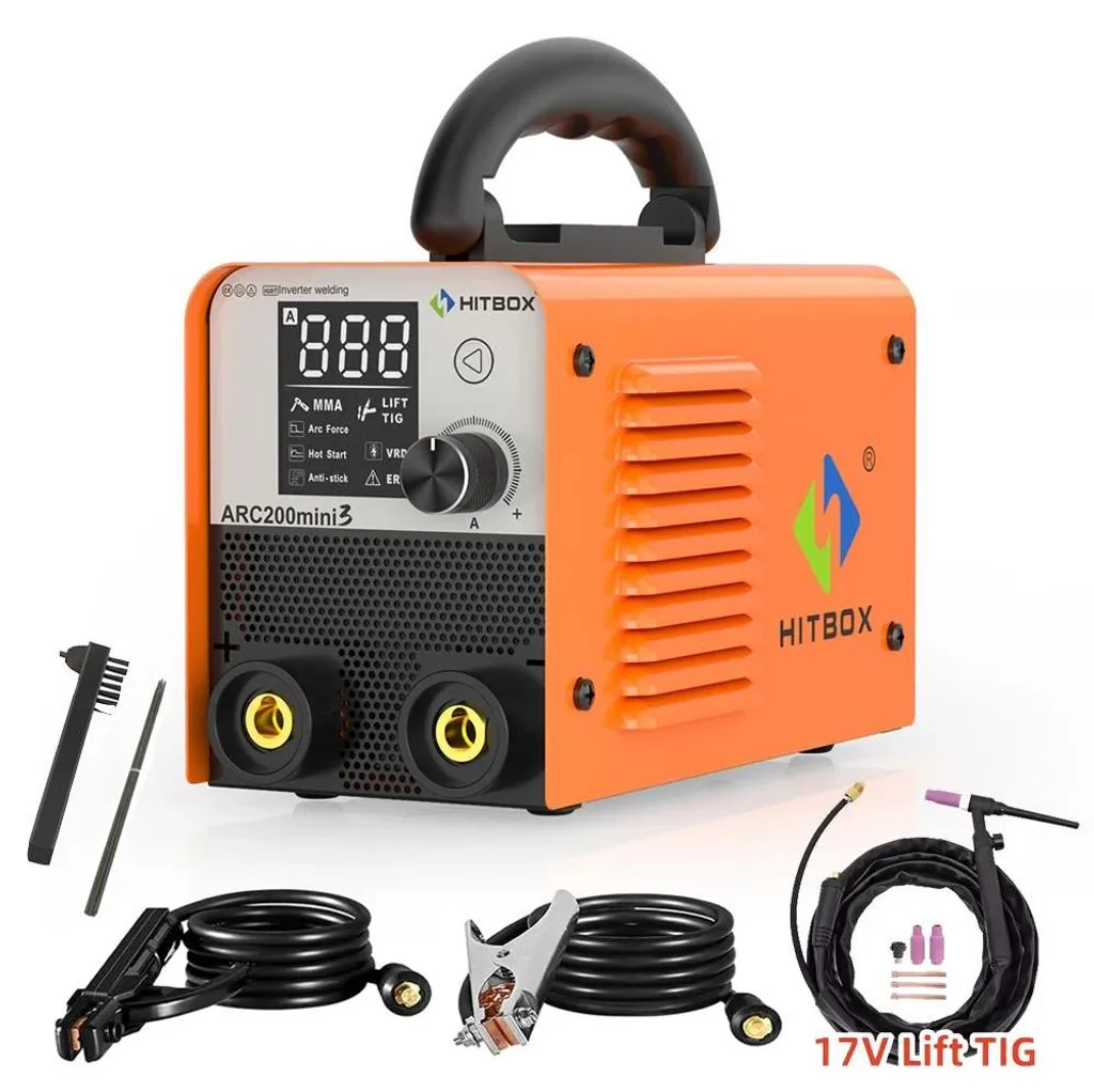 Poste à souder ARC200 Inverter MMA avec technologie IGBT et écran LCD