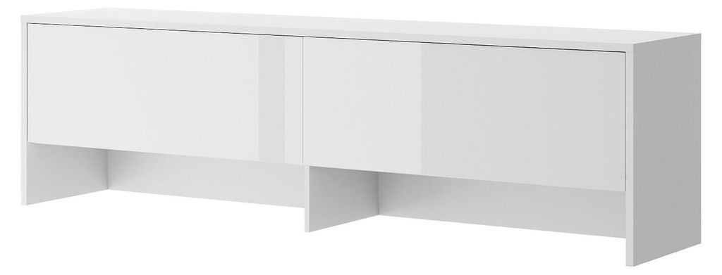 Aufsatzschrank BC-09 Weiß Hochglanz LENART BED CONCEPT für Schrankbett BC-04
