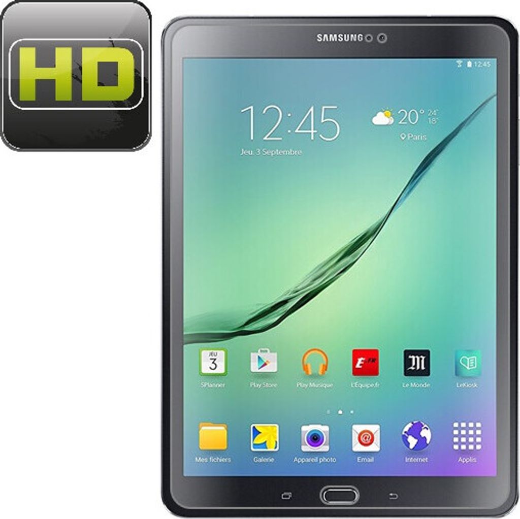 6x Displayfolie für Samsung Galaxy Tab S3 9.7 Folie Displayschutzfolie HD KLAR