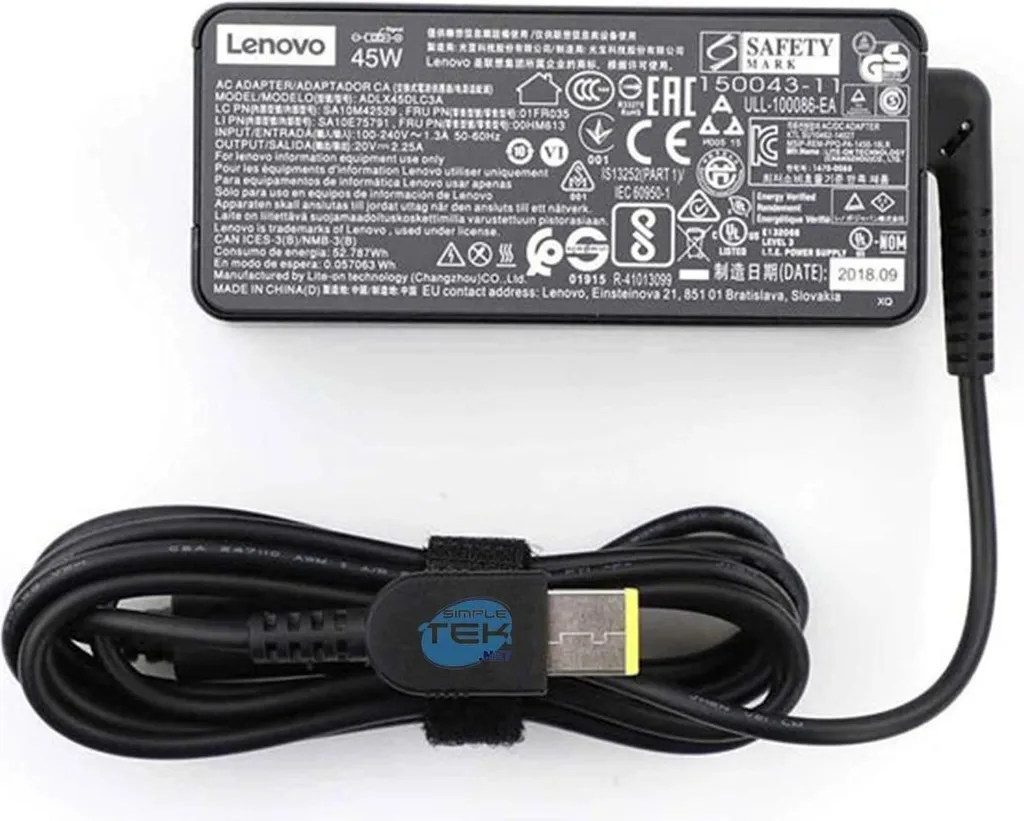 Alimentatore Originale Lenovo 45W FRU 36200245 per G50 Z50 - Shop Online