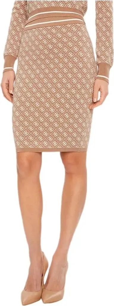 Sac à main Guess Lise 4G Logo - Sac Porté Épaule Femme Chic Brown