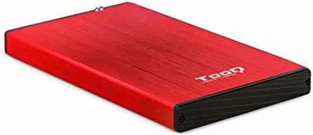 TooQ TQE-2527R/ Custodia per disco rigido esterno USB 3.1 da 2,5 pollici