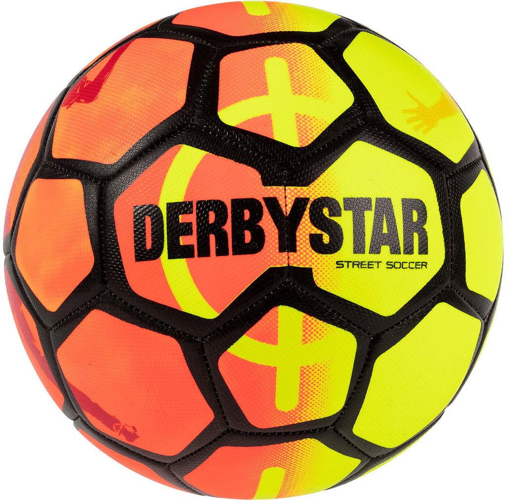 DERBYSTAR Street Soccer orange/gelb/schwarz 5
