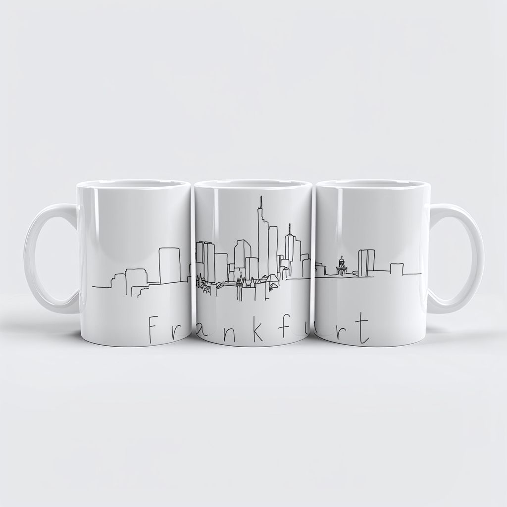 raxxa Premium-Tasse "Silhouette Frankfurt"