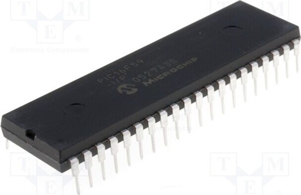 1x SRAM: 0,134kB Speicher: 3kB THT PIC16F59-I/P 8-bit PIC Familie 2,5÷5,5VDC