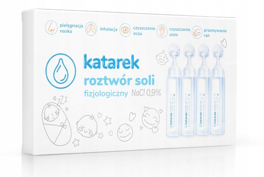 Katarek, Fizjologiczny roztwór soli, 10 x 5 ml Obrázok produktu 