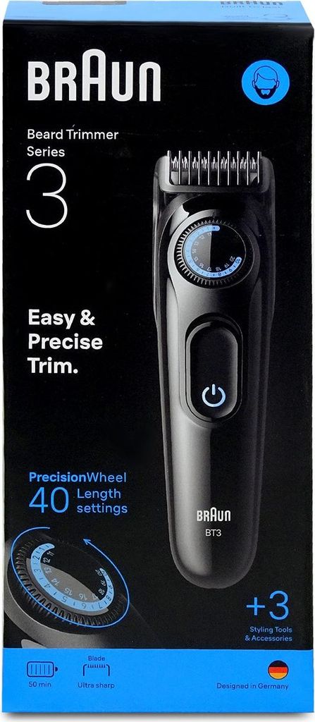 Braun Series 3 BT3520 Bartschneider Barttrimmer Produktbild 