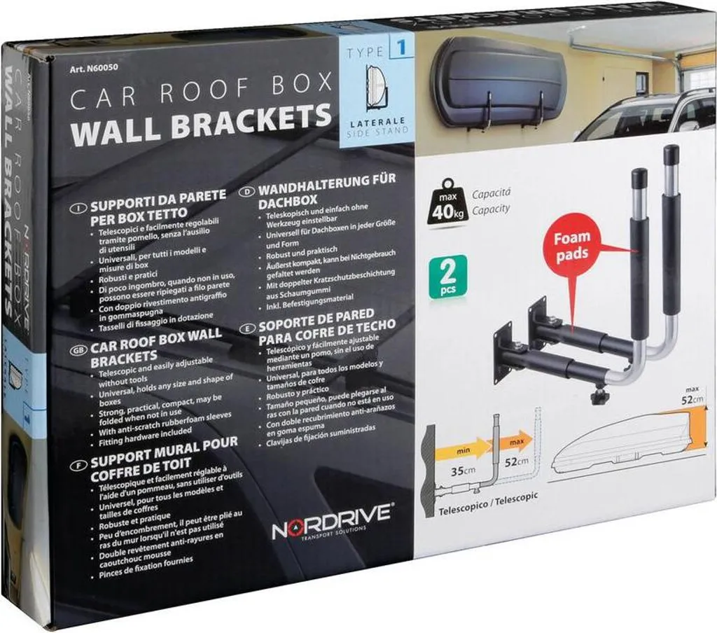 Support coffre de toit Nordrive T1 : fini l'encombrement du garage - 6