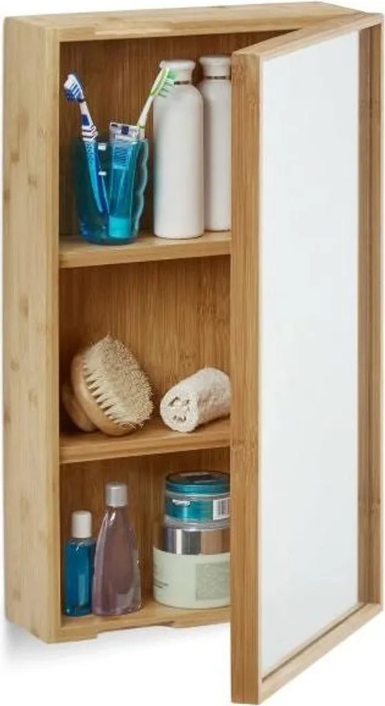 Pensile specchiera bagno con anta: stile ed eleganza per il trucco