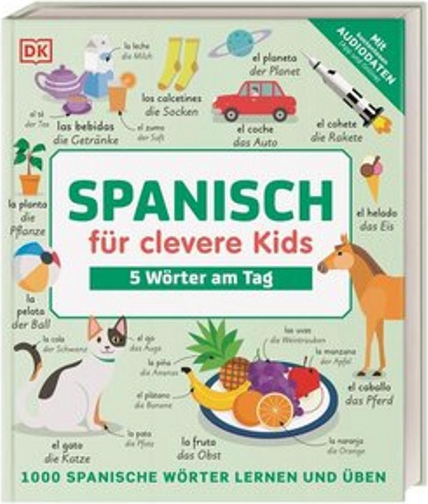 Spanisch für clevere Kids - 5 Wörter am Tag Produktbild 
