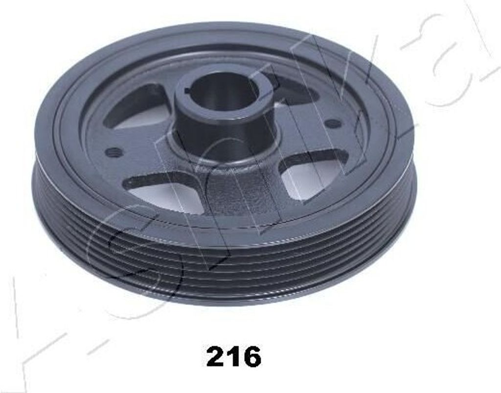 ASHIKA 122-02-216 Riemenscheibe Kurbelwelle für TOYOTA Yaris Schrägheck (P9) 150mm