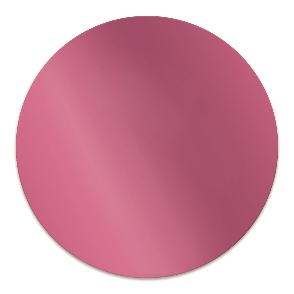 Rundmatte - Stuhlunterlage Bürostuhlunterlage - Rund Ø 100 cm - Bodenmatte - Fußmatte - Einzelne Farbe