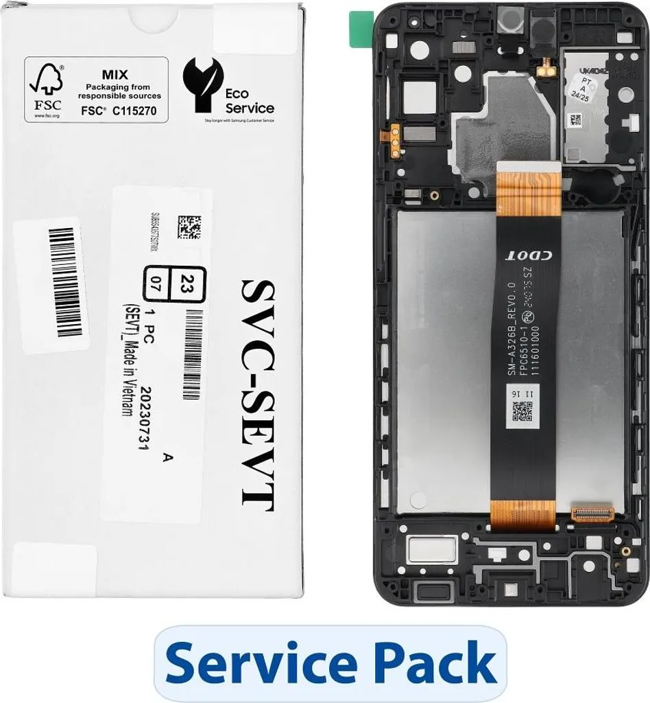 Dalle LCD Samsung A32 5G GH82-25121A Originale - Rendu Visuel Certifié