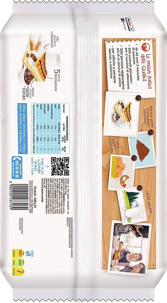 Testpaket Kinder Ferrero Brioss mit Milch-Integral-kakao Produktbild 4