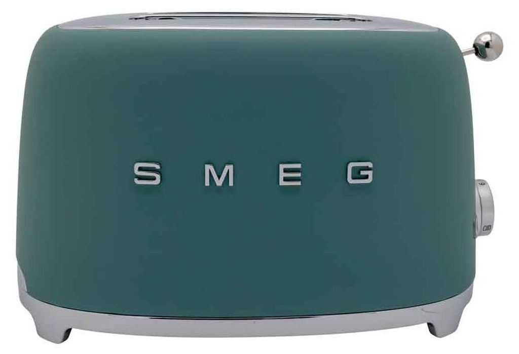 Smeg TSF01EGMEU Toaster 2 Scheiben Smaragdgrün matt Immagine del prodotto 