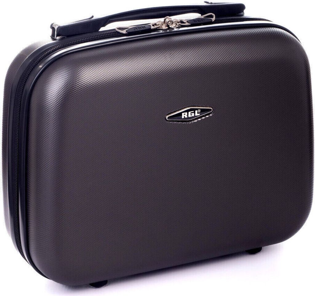 Beautycase Hartschalen Kosmetikkoffer | Leichter Reise-Beautykoffer für Damen, abschließbar und mit Trolleyhalterung