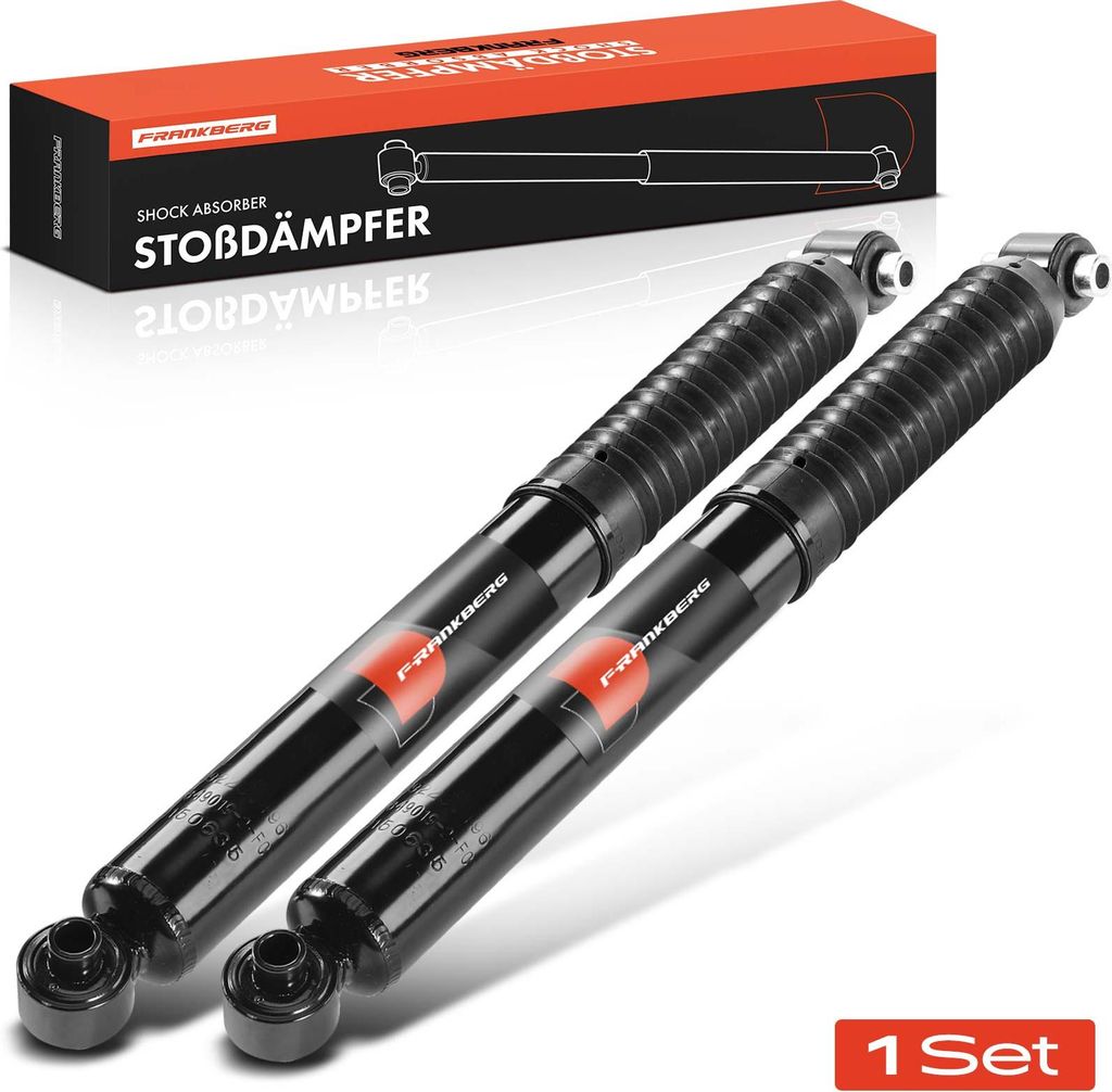 Frankberg 2x Stoßdämpfer Hinterachse für Citroën C3 SH Peugeot 207 WA WC 208 CA CC CR Bj ab 2006