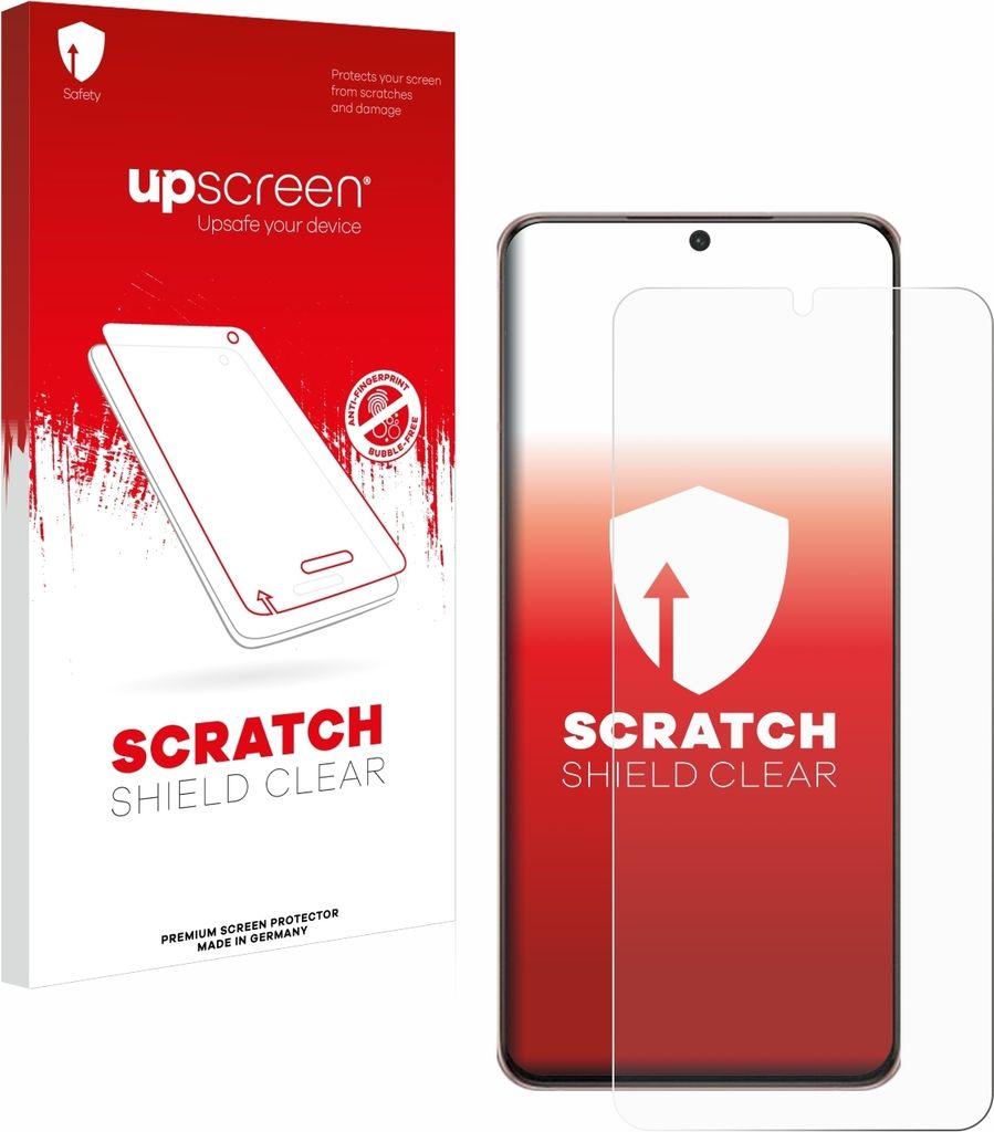 upscreen Schutzfolie für Samsung Galaxy S21 Plus 5G Displayschutz Displayschutzfolie Folie Klar Transparent