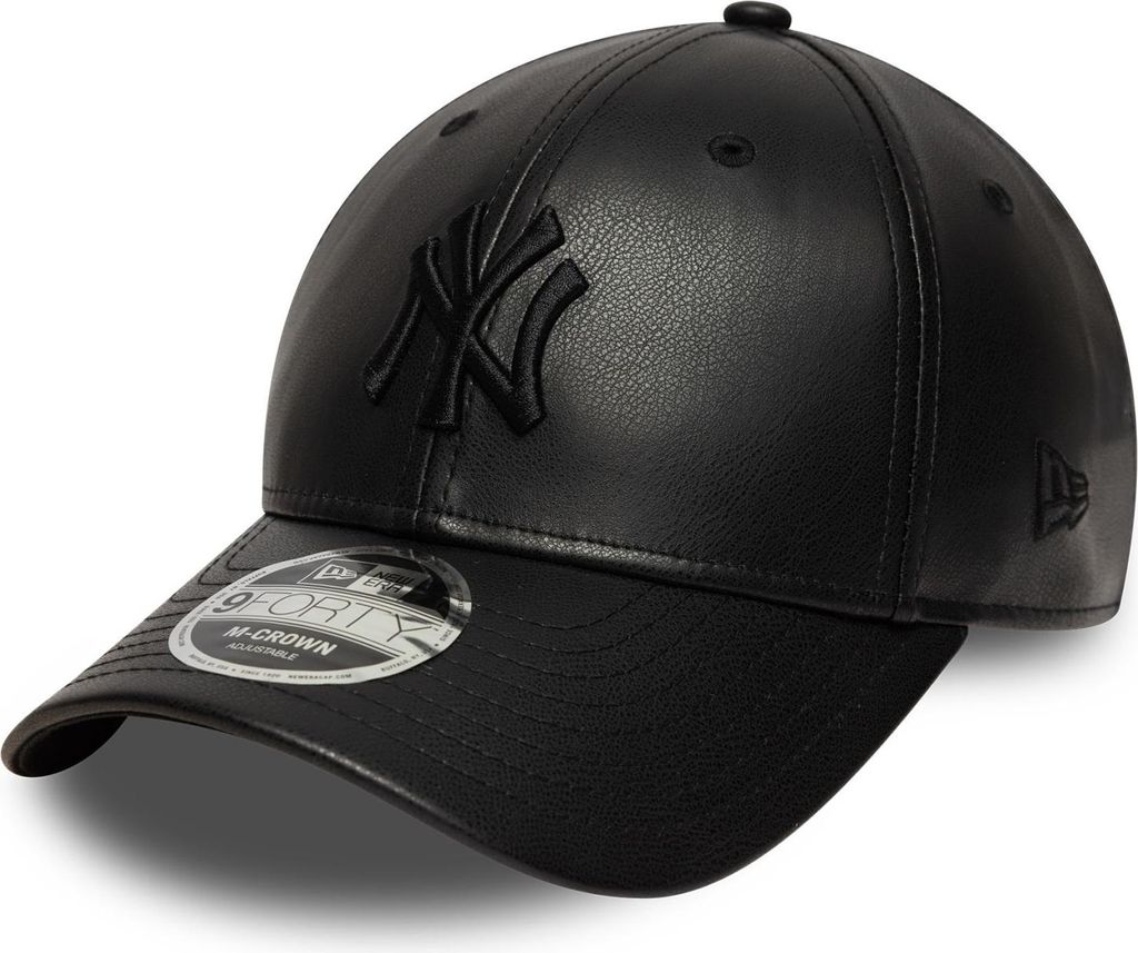 New Era Mlb Polyurethan9forty Mc New York Yankees Kappe Schwarz Schwarz One Size