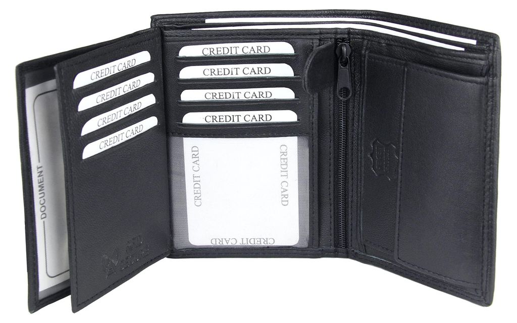 Frentree® Herren Leder Geldbörse mit RFID Schutz, 11 Produktbild 
