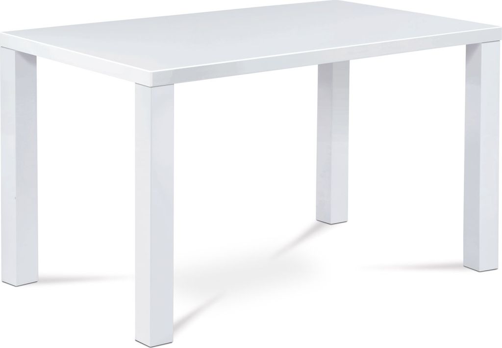 Esstabelle 120x80x76 cm, hoher Glanz weiß - bei -3006 Gew. Produktbild 