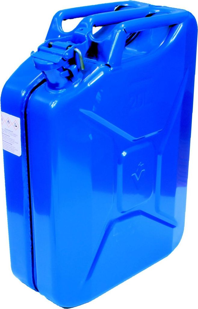 Benzinkanister 20 Liter, Blau, Produktbild 