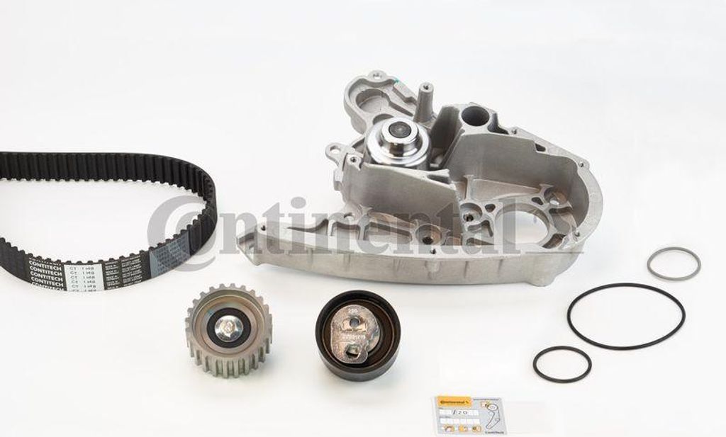 CONTINENTAL CTAM CT1148WP1 Wasserpumpe + Zahnriemensatz OE 71771581 kompatibel mit Ducato, Daily