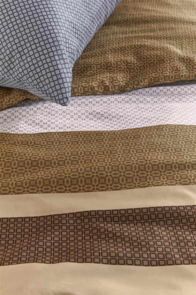 Beddinghouse Mako-Satin-Bettwäsche-Garnitur Ines Farbe Natural Größe 155x220