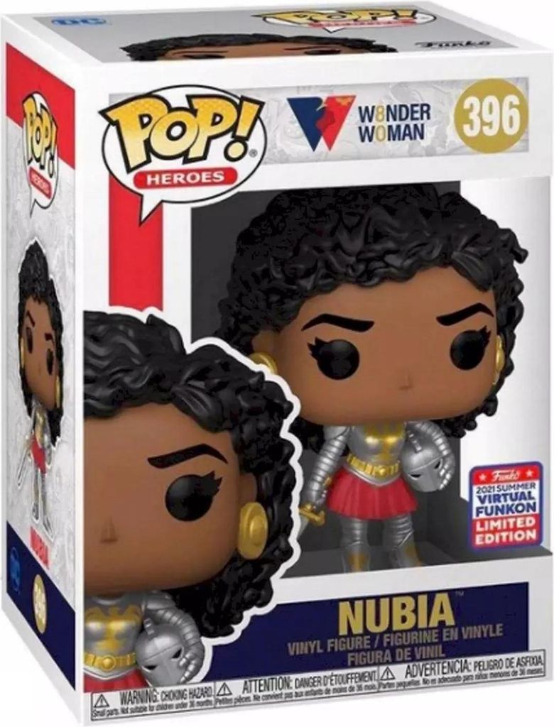 W Wonder Woman - Nubia 396 2021 Summer Convention Limited Edition - Funko Pop! - Vinyl Figur