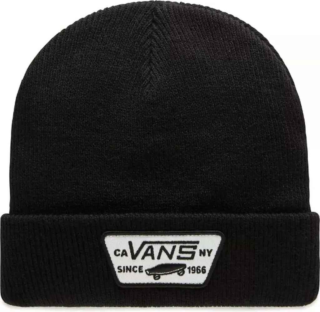 Casquette Vans Wool Cap VN000UOUBLK1 - Bonnet en laine noir taille unique