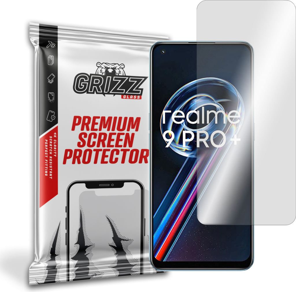 Hybridglas GrizzGlass für Realme 9 Pro Plus