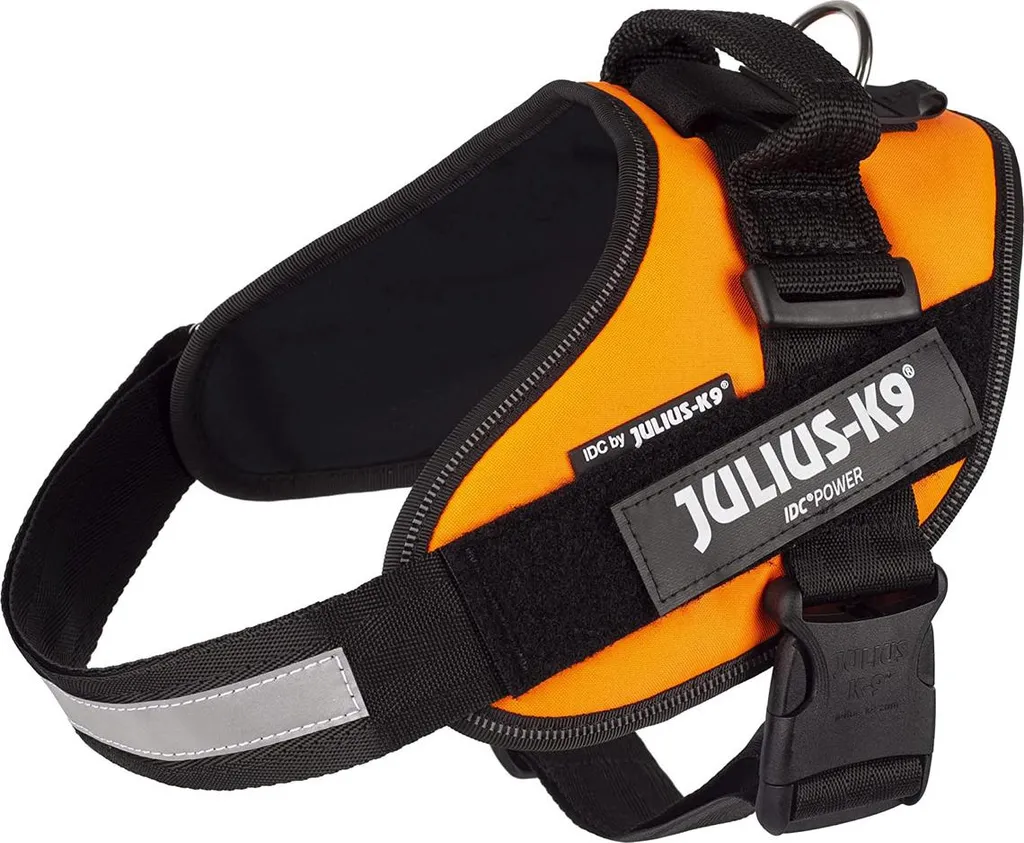 Harnais Chien pour Randonnée Julius-K9 IDC Power Orange Néon T M/0