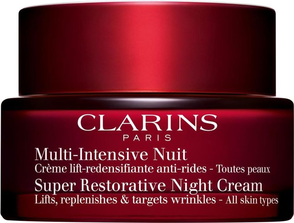 Clarins Super Restorative Nachtcrème, nachtcrème, voor Productafbeelding 