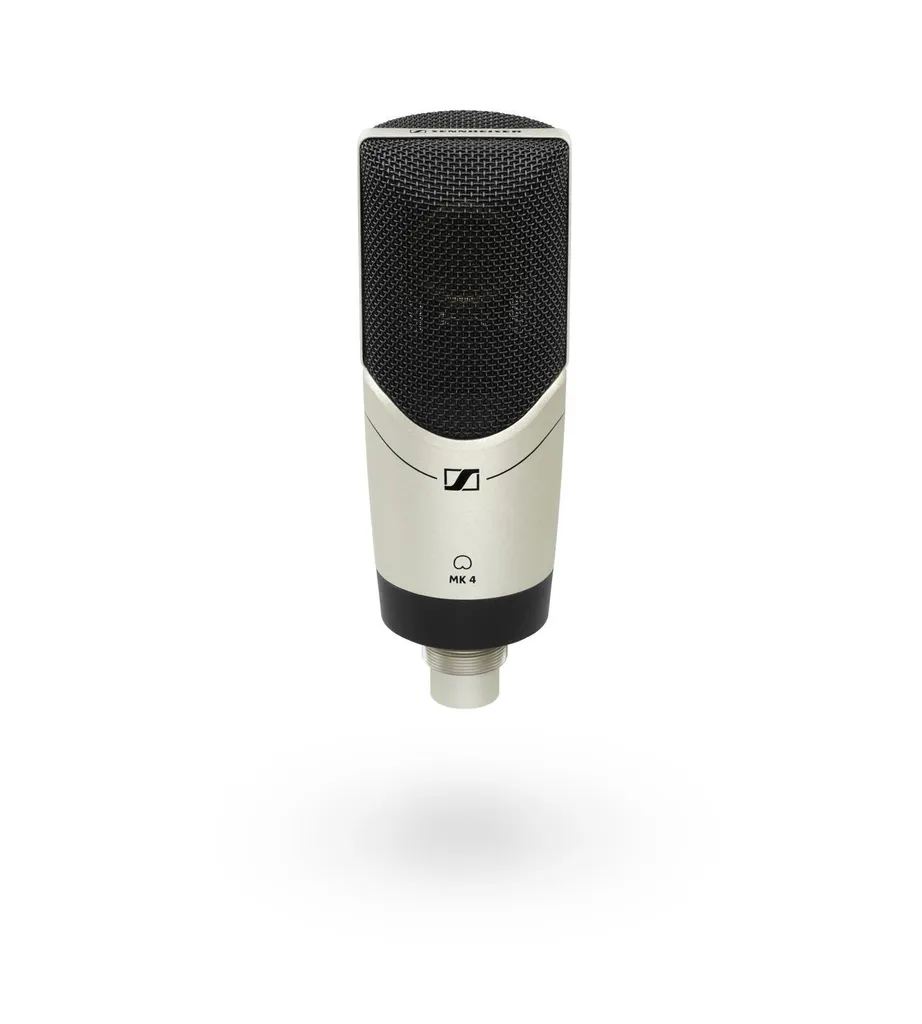 Sennheiser MK 4 micro de studio électrostatique professionnel nickel