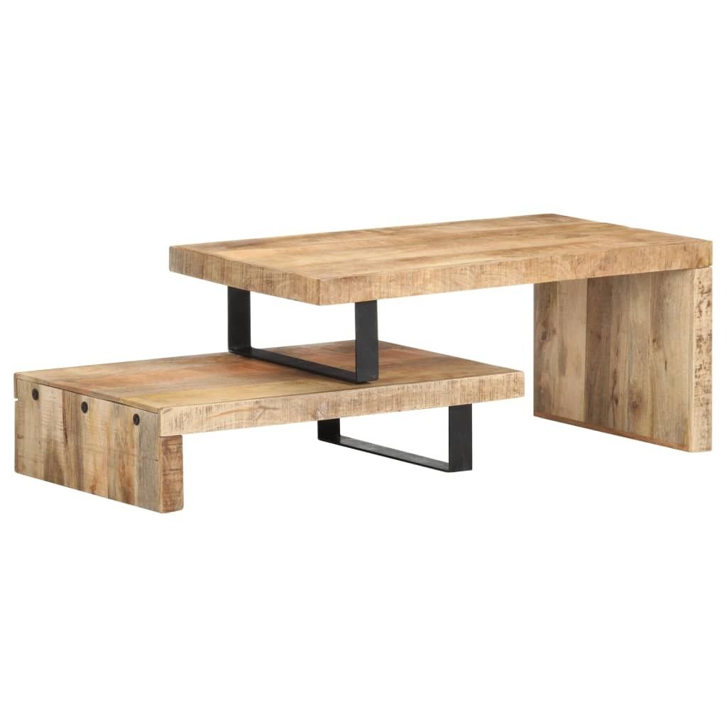 2-tlg. Couchtisch-Set Massivholz Mango , Couchtische Design 2024