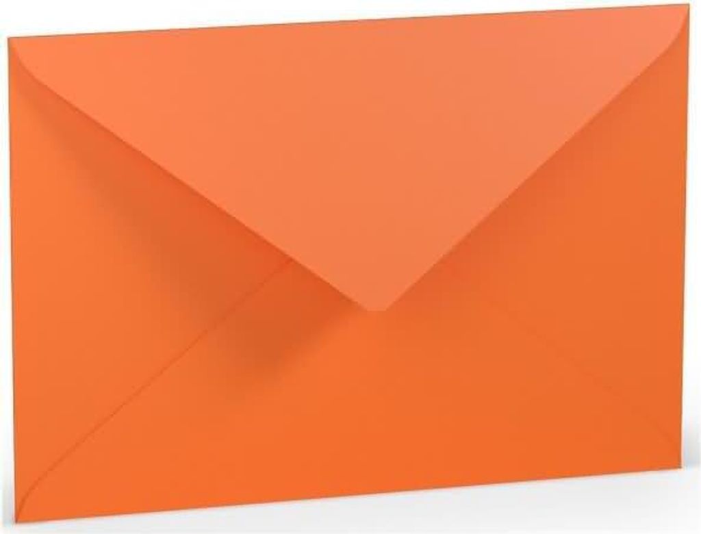 Briefhülle Paperado C5 SF orange RÖSSLER 16401121 157x225mm gerippt