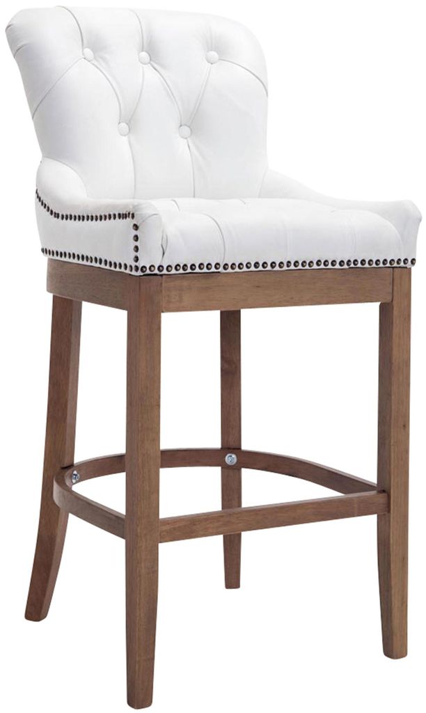 CLP Barhocker Lakewood Echtleder, Antik-hell gepolstert Produktbild 