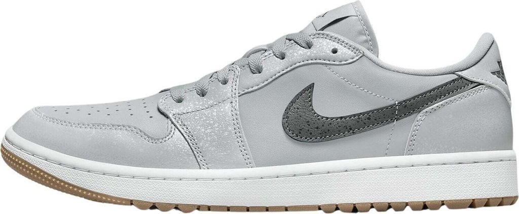 Nike Air Jordan 1 Low G Golf Shoes Wolf Grey/White/Gum Medium Brown/Iron Grey 44,5