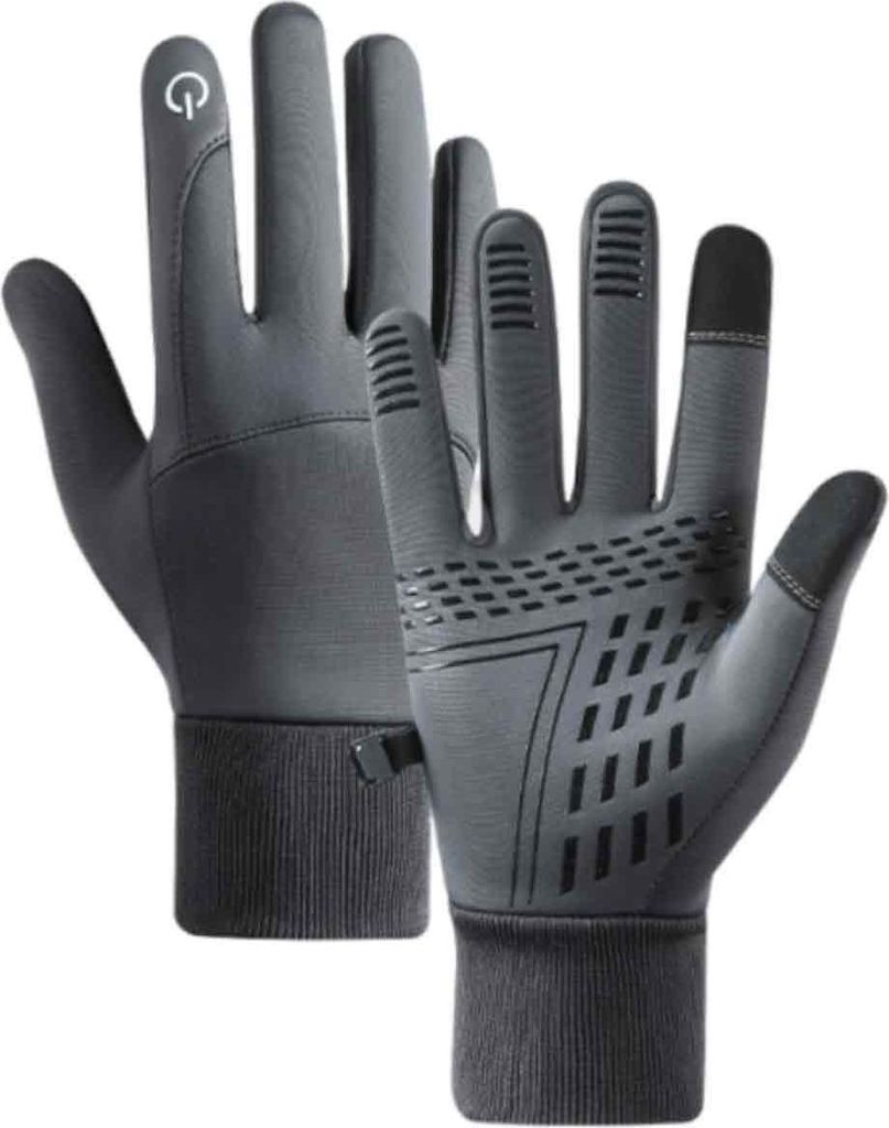 Sport-Touchscreen-Handschuhe Herren Winter Baumwolle Wasserdicht Outdoor Rutschfest Sport Reiten Rutschfest Winddicht