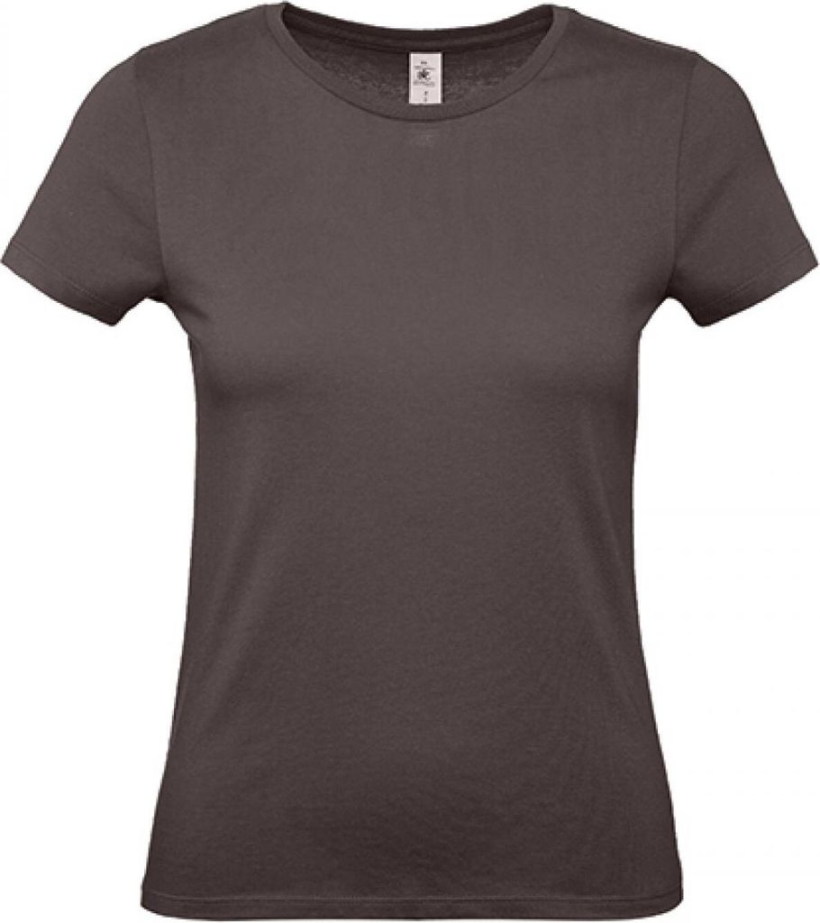 B&C TW02T | Damen T-Shirt / 100 - Farbe: Bear Brown - Größe: XL