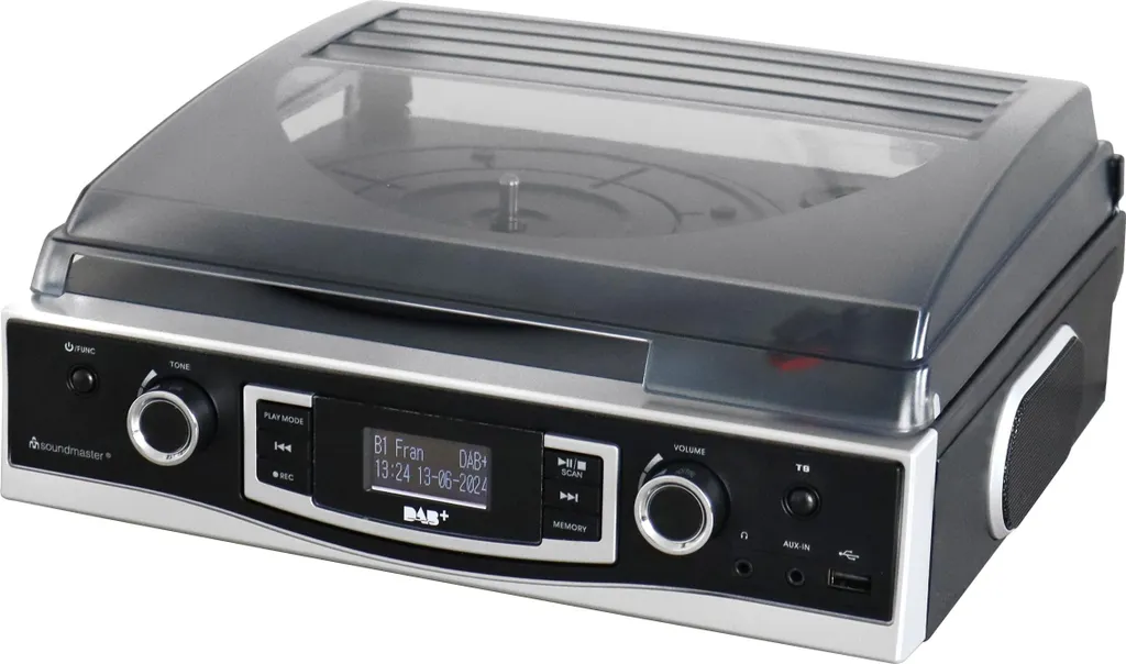 Comment Numériser des Vinyles ? Platine USB Soundmaster DAB+ Intégré - 2