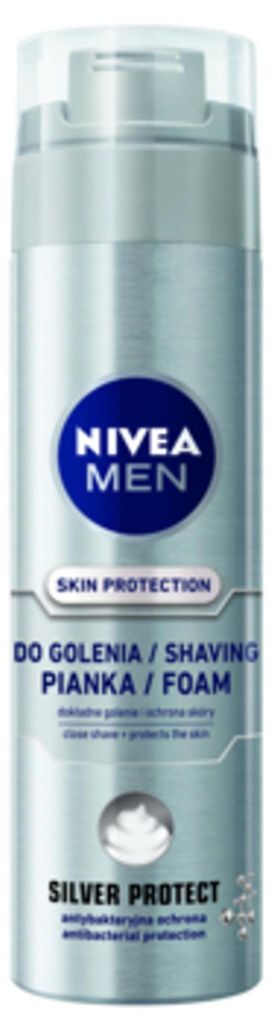 NIVEA Men Hautschutz Rasierschaum Silver Protect 200ml Produktbild 
