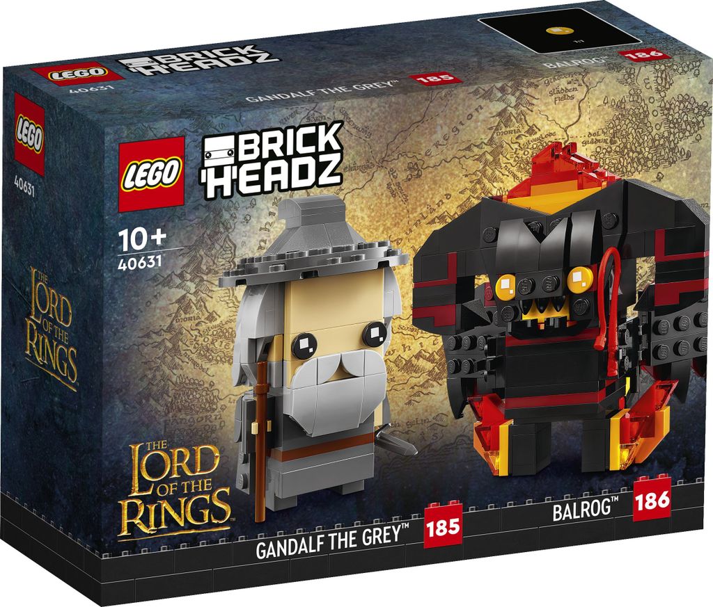 LEGO® BrickHeadz 40631 Gandalf Šedý a Balrog™ Obrázok produktu 