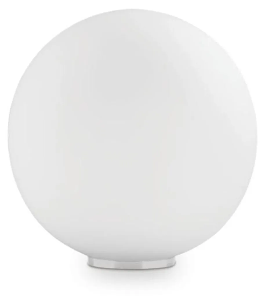 Lampe de table blanche MAPA BIANCO 1 ampoule Largeur 105 cm Chic