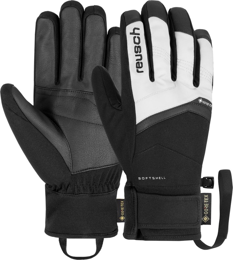 Reusch Fingerhandschuhe Blaster GORE-TEX mit wasserdichter Membran 6592 glacier grey/black 8