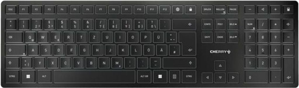 Cherry KW 9100 SLIM             DE bk/sr Produktbild 